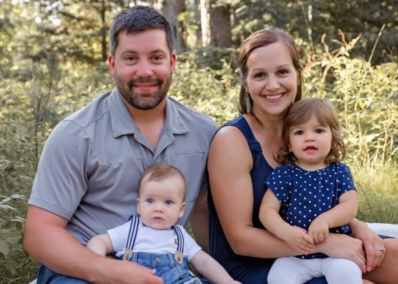 Dr. Spencer with his family