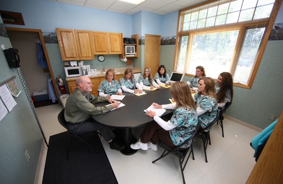 Team meeting room at Grand Rapids Dental Care